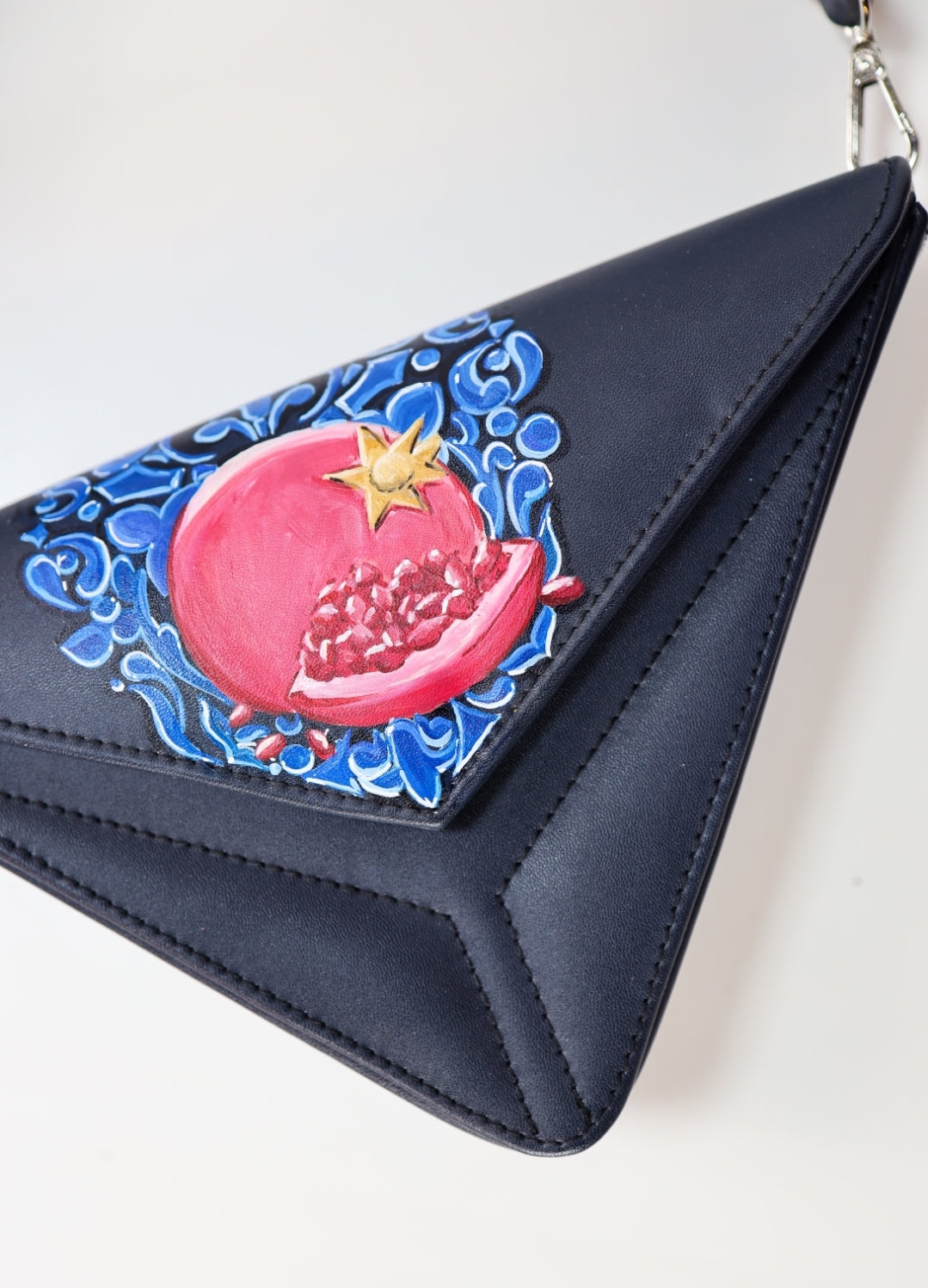 Artistic pomegranate bag